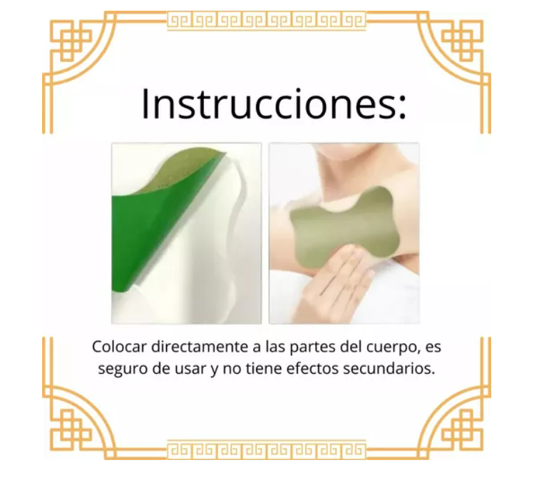 PARCHES ADELGAZANTE QUEMA GRASA 10UNIDAD