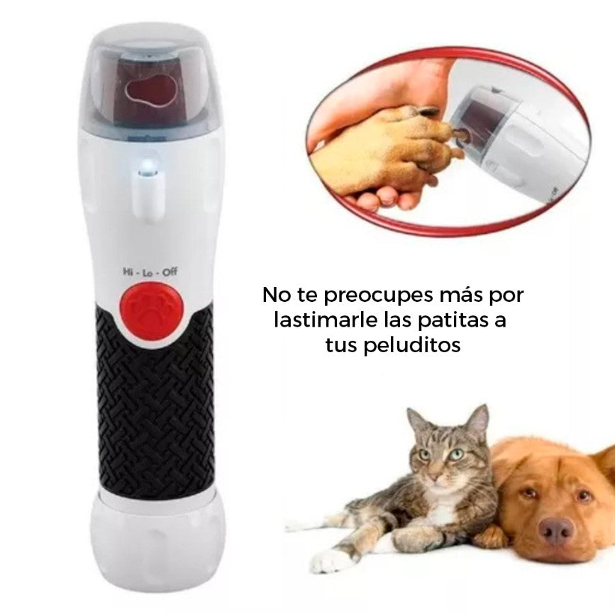 Limador 360° para uñas de Mascotas